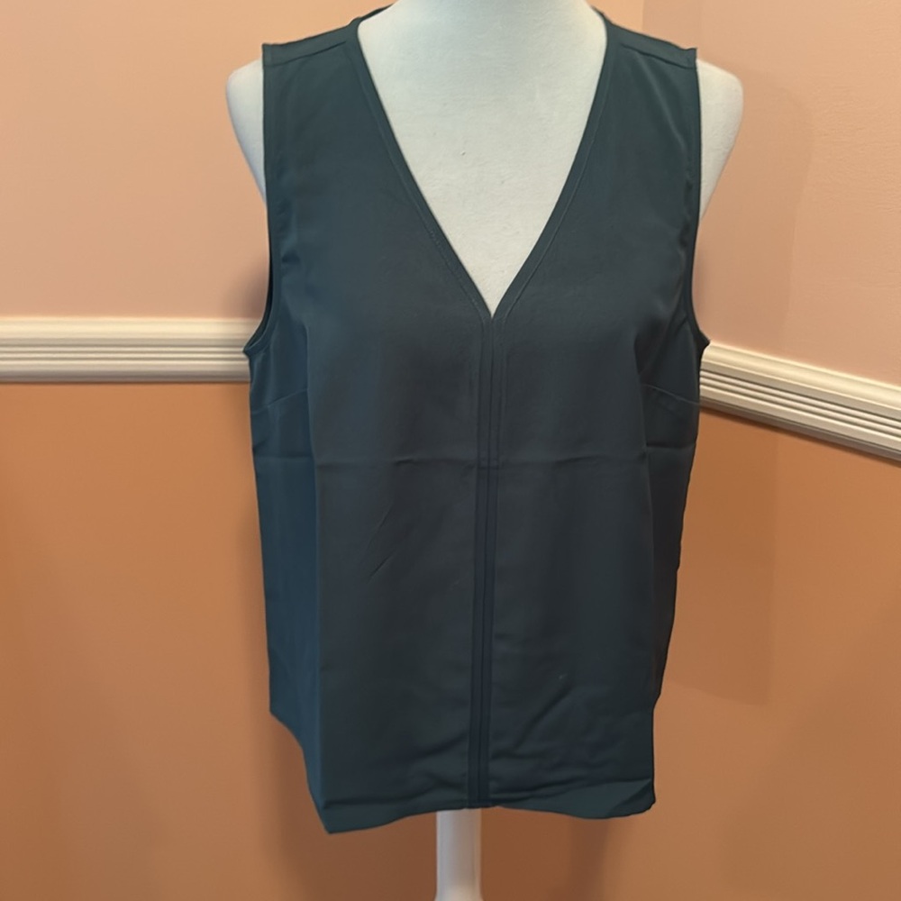 Women's Teal Sleeveless Top